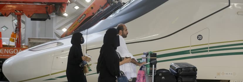 Haramain high-speed train in Saudi Arabia